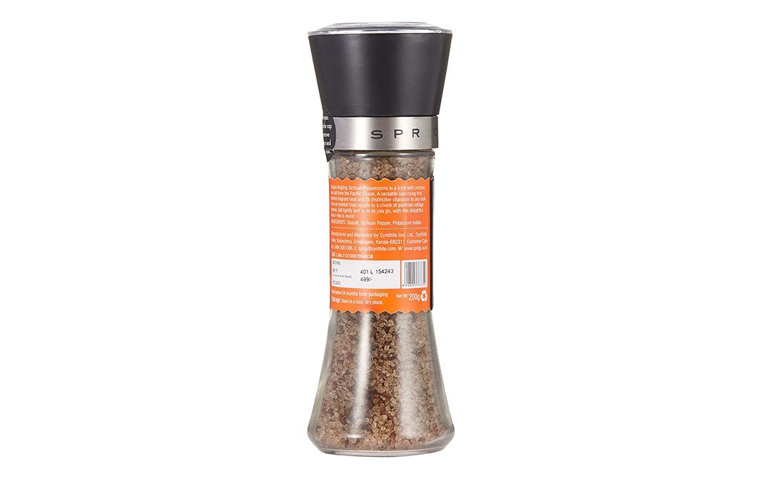 Sprig Sichuan Pepper and Sea Salt Gourmet Seasoning   Bottle  200 grams